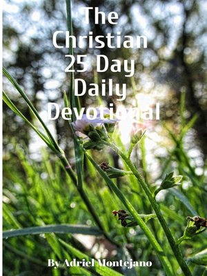 cover image of The Christian 25 Day Daily Devotional, #1